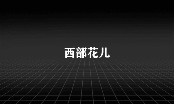西部花儿