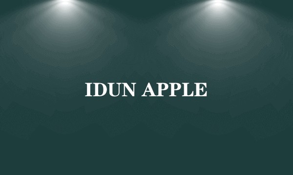 IDUN APPLE