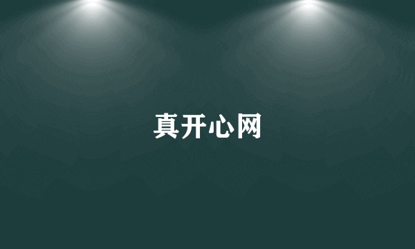 真开心网