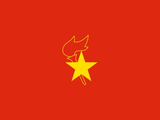 中国少年先锋队队旗（少先队组织的标志）