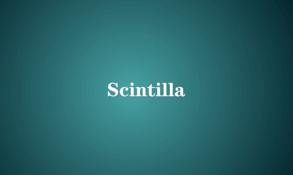 Scintilla