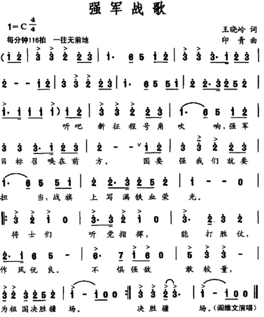 强军战歌
