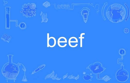 beef（英语单词）