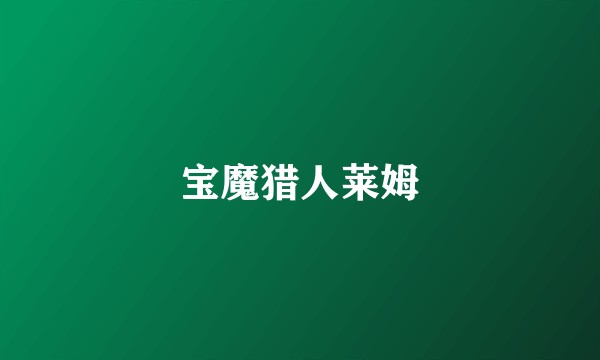 宝魔猎人莱姆