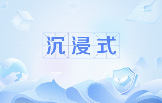沉浸式（网络流行语）