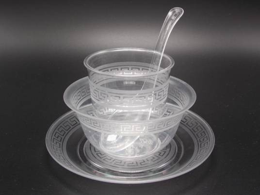 一次性水晶餐具