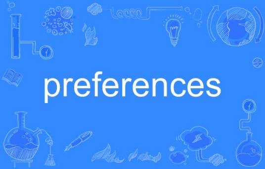 Preferences