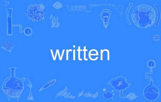 written