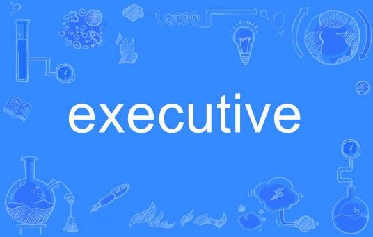 executive（英语单词）