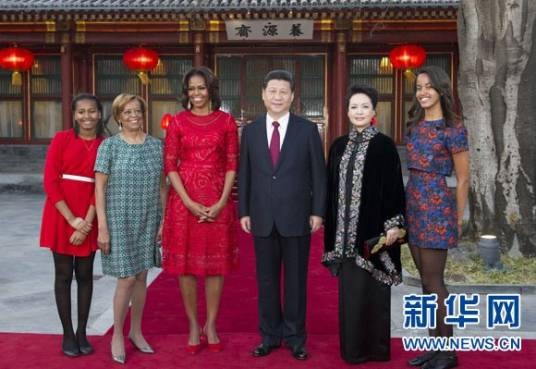 2014年米歇尔访华