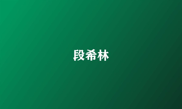 段希林