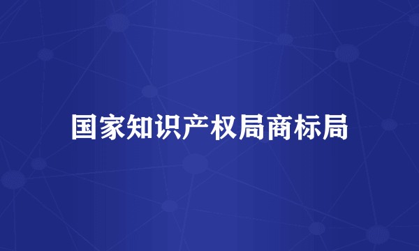 国家知识产权局商标局