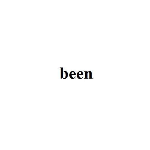 been（英语单词）