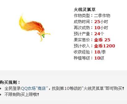 火线灵狐草