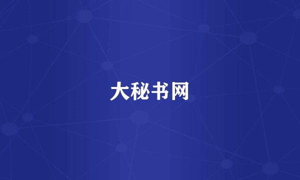 大秘书网