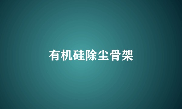 有机硅除尘骨架
