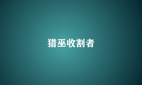 猎巫收割者