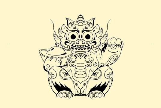 貔貅(中国古代神话中的形象)