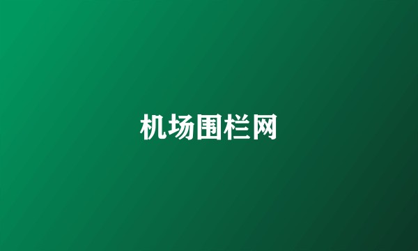 机场围栏网
