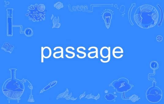 passage(英语单词)