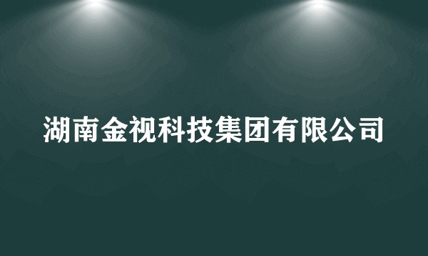 湖南金视科技集团有限公司