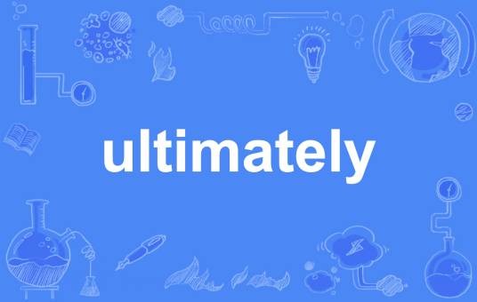 ultimately