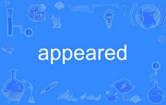 appeared