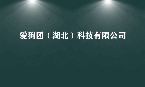 爱狗团（湖北）科技有限公司