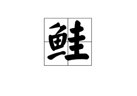 鲑（硬骨鱼纲鲱形目、鲑科鱼类的统称）