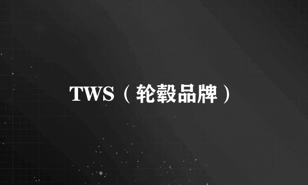 TWS（轮毂品牌）