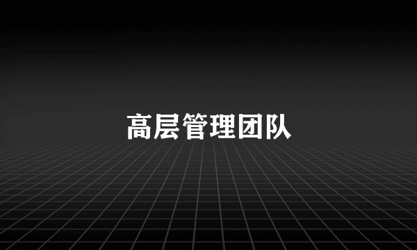 高层管理团队