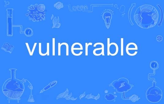 vulnerable（英语单词）