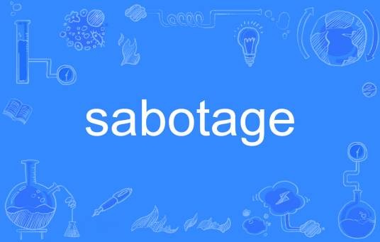Sabotage（英文单词）