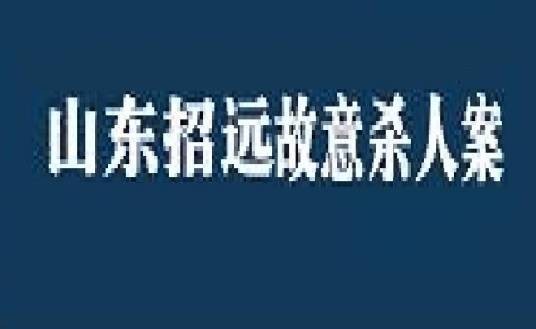 6·22招远故意杀人案