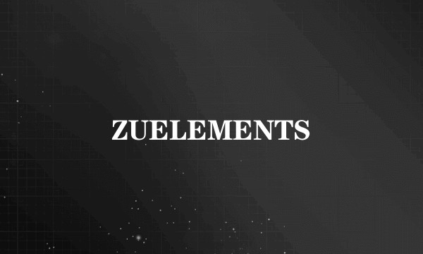 ZUELEMENTS