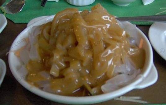炒肉丝拉皮
