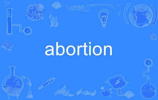 abortion（英语单词）
