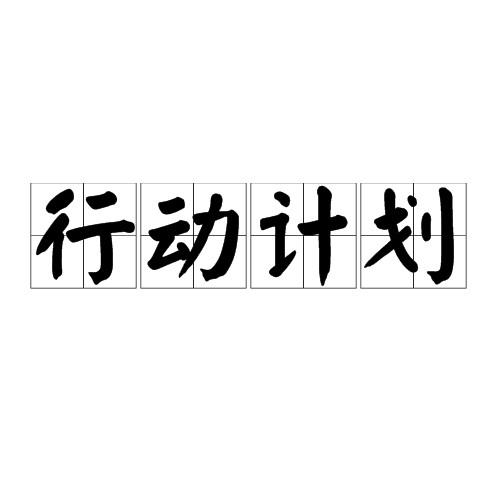 行动计划