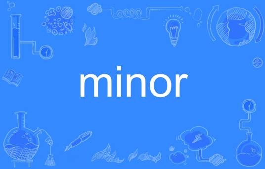 minor(英文单词)