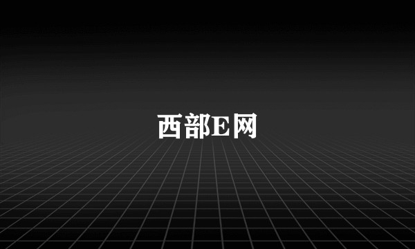 西部E网