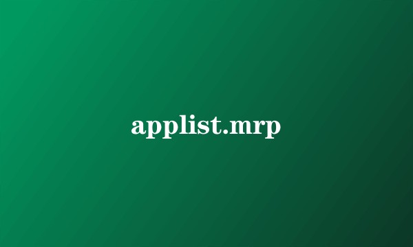applist.mrp