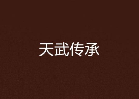 天武传承