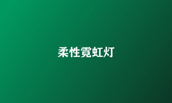 柔性霓虹灯