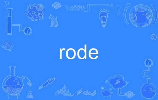rode