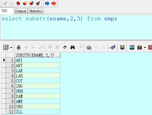 substr（SQL数据库操作函数）