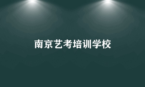 南京艺考培训学校