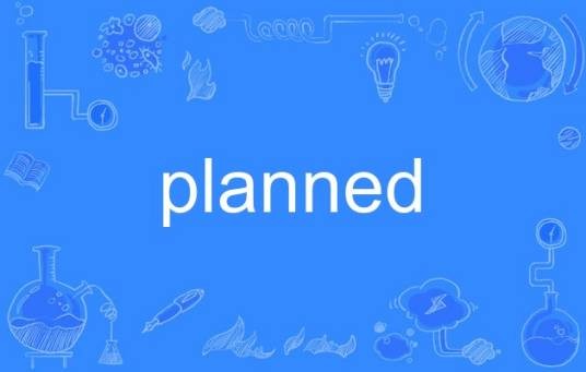 planned（英语单词）