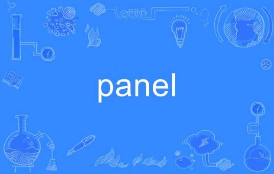 panel（英语单词）