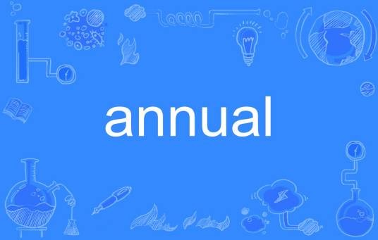 annual（英文单词）