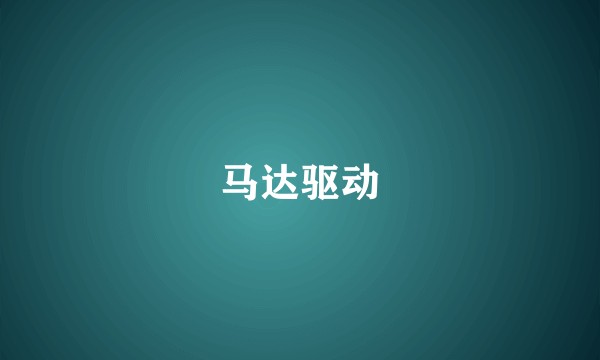 马达驱动